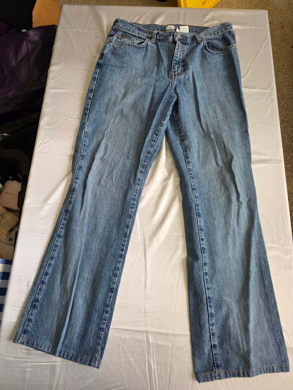 Calvin Klein Jeans Calvin Boot Sandblast Jeans Size 12